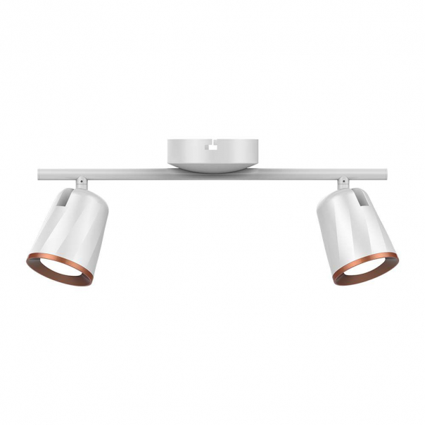  12W Lampa sufitowa / Barwa:4000K / Biały - Pierścień miedź - 218256 - V-TAC