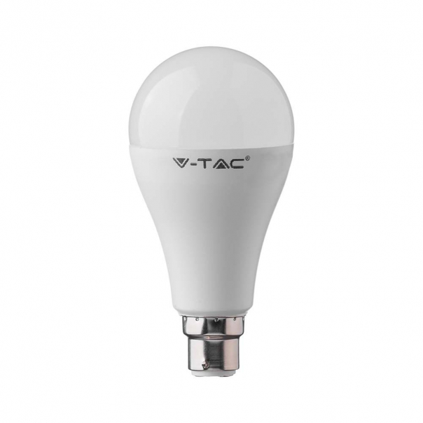 15W A65 Żarówka LED / Chip SAMSUNG / Barwa:3000K / Trzonek:B22 - 21854 - V-TAC