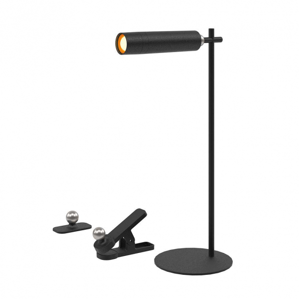 3W Magnetyczna Lampa Biurkowa LED /  Barwa: 4000K / Obudowa: Czarna           - 23042 - V-TAC