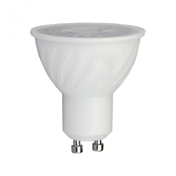 6W GU10 Żarówka LED / Chip SAMSUNG / Barwa:4000K / Kąt 38'D / Trzonek:GU10 - 21190 - V-TAC