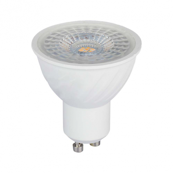 6W GU10 Żarówka LED / Chip SAMSUNG / Barwa:4000K / Kąt 110' / Trzonek:GU10 - 21193 - V-TAC
