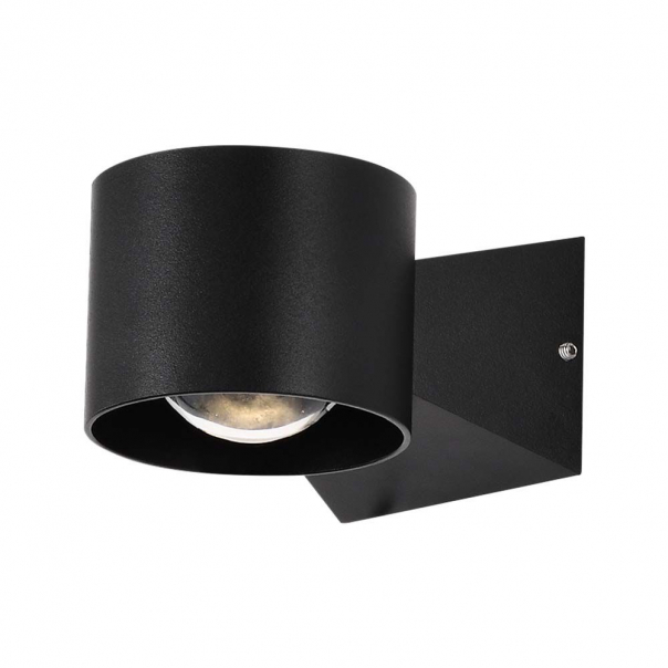 5W Lampa Ścienna LED / Barwa: 4000K / Obudowa: Czarna             - 10446 - V-TAC