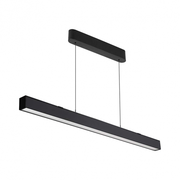  40W Lampa Biurowa / Chip SAMSUNG / Barwa: 3w1 / Obudowa: Czarna          - 10468 - V-TAC