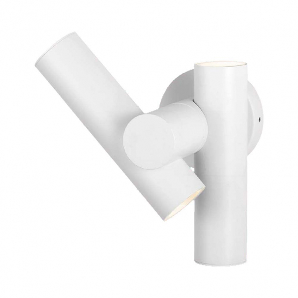 Dwustronna lampa ścienna LED / Obudowa: Biała                - 10474 - V-TAC