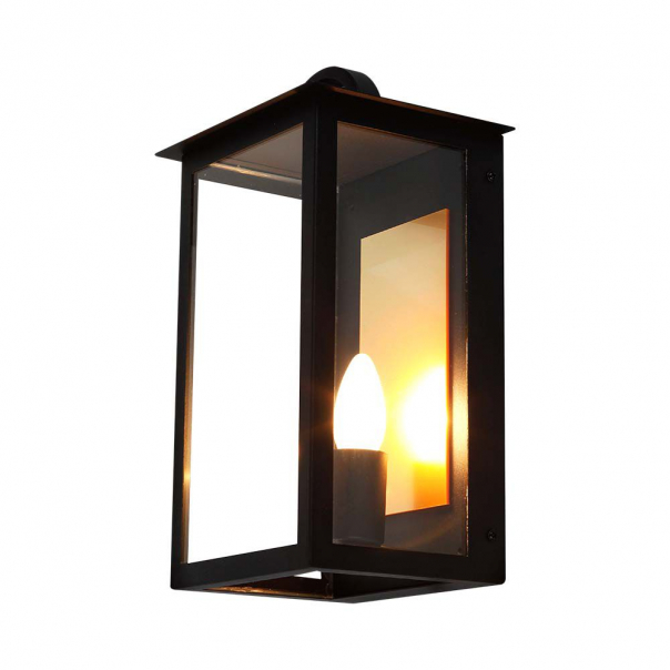  Zewnętrzna oprawa ścienna LED (W200*D168*H350mm) / Trzonek: E14 / Obudowa: Czarna           - 10561 - V-TAC