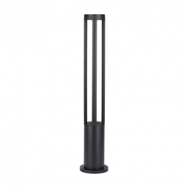 10W Słupek ogrodowy / Barwa:6400K / Obudowa: Czarna / Wysokość 80 cm - 128333 - V-TAC