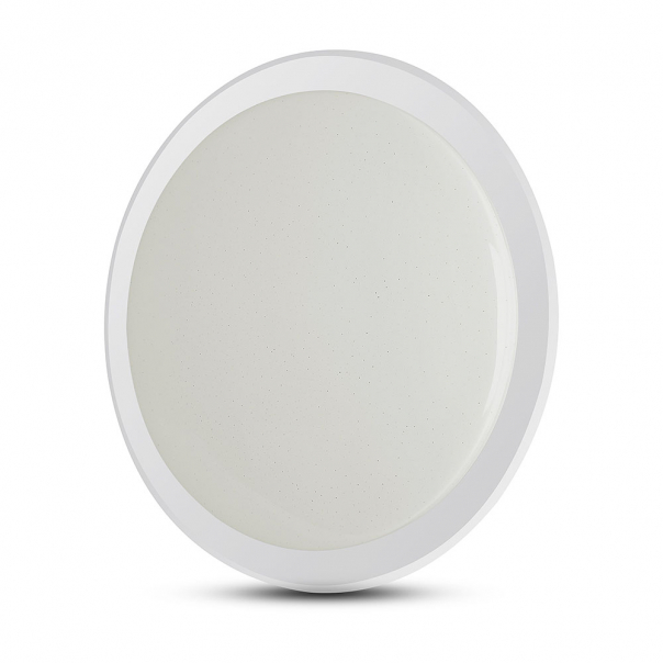  30W/60W/30W Dekoracyjny plafon LED / Barwa: 3w1 / Ściemniany / Klosz z efektem gwiazdki - 14551 - V-TAC