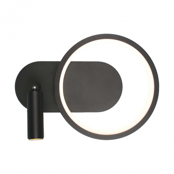 14W Metalowa lampa LED z kloszem L250xW100xH180MM 4000K / Obudowa: Czarna            - 14980 - V-TAC