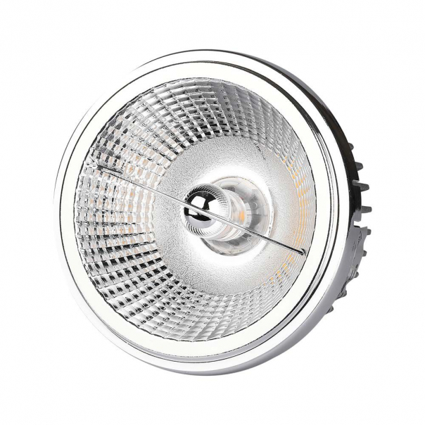 20W Reflektor AR111 / Barwa:6500K / Kąt 40'-20' / Srebrny - 212794 - V-TAC