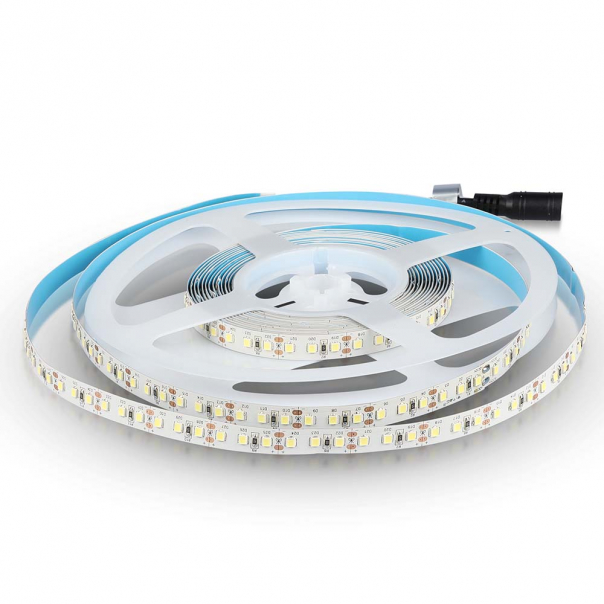 12W Taśma LED / Chip SAMSUNG / Barwa:4000K / IP20 / Zasilanie: 12V / Rolka:5m - 21324 - V-TAC