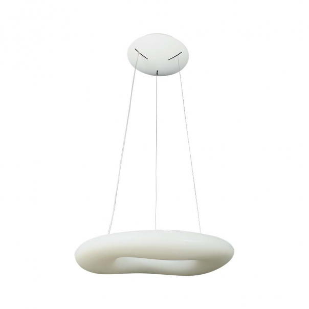 38W Lampa Wisząca / Okrągła / Ściemniana / Biały - 213959 - V-TAC