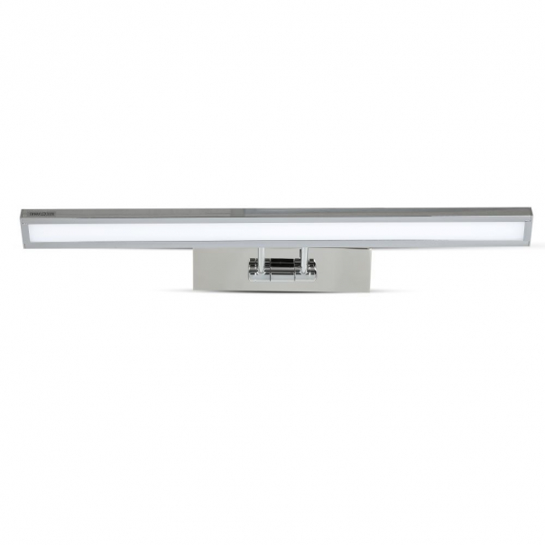 8W Kinkiet LED prostokąt / Lustra - obrazy / Chrom / Barwa: 3000K - 213984 - V-TAC