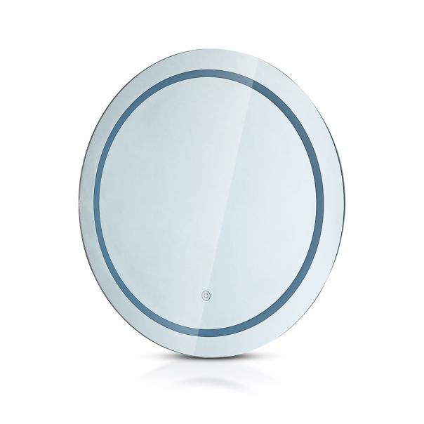 25W Lustro z podświetleniem LED z wyłącznikiem / Anti fog / Barwa: 3w1 / Wymiary: 600x600mm - 2140491 - V-TAC