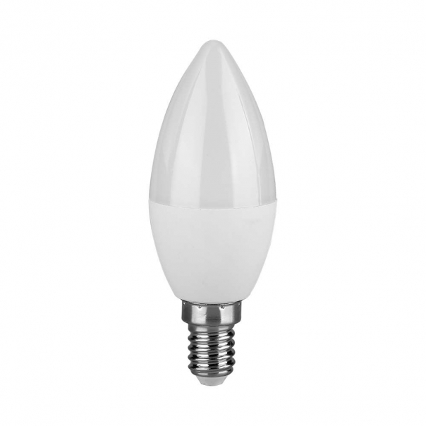 3.7W C35 Żarówka LED / Barwa:4000K / Trzonek:E14 - 214166 - V-TAC