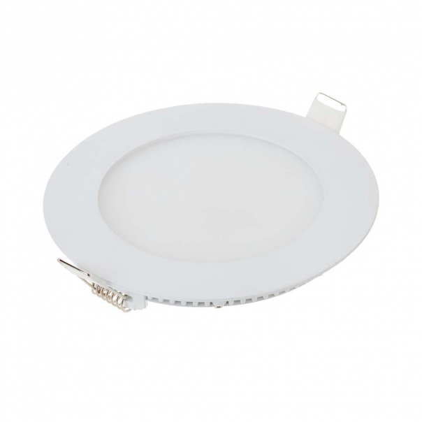 6W Panel LED / Barwa:4000K / Okrągła - 214855 - V-TAC