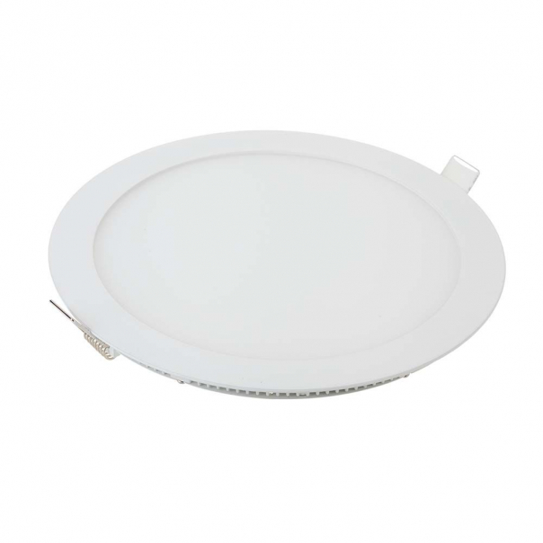 12W Panel LED / Barwa:4000K / Okrągła - 214858 - V-TAC