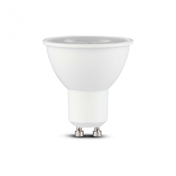 4.5W GU10 Żarówka LED / Chip SAMSUNG / Barwa:6400K / Trzonek: GU10 - 21511 - V-TAC