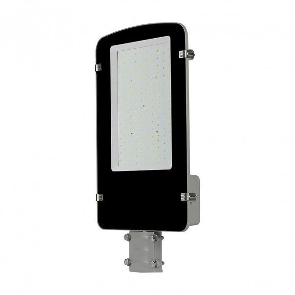 100W Lampa uliczna LED / Chip SAMSUNG / Barwa:6500K / Obudowa: Szara - 215301 - V-TAC