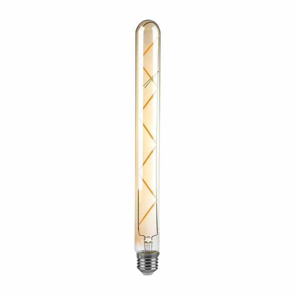 7W T30 Żarówka LED Filament / Klosz Bursztynowy / Barwa:2200K / Trzonek:E27 - 217144 - V-TAC