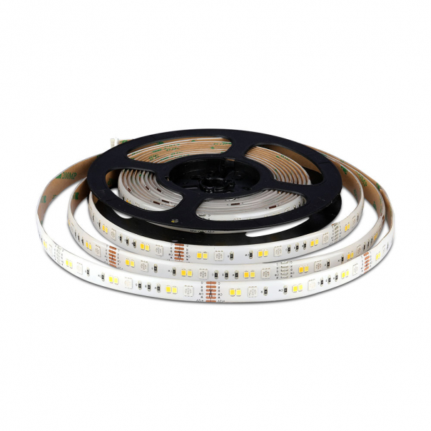  28W Zestaw Taśma LED z zasilaczem i pilotem / Kompatybilny z Amazon Alexa i Google Home / Barwa: RGBW/ IP65 - 2628 - V-TAC
