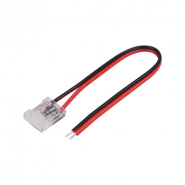 Złączka do taśm LED COB 8mm / zasilająca z przewodem / IP2 - 2663 - V-TAC