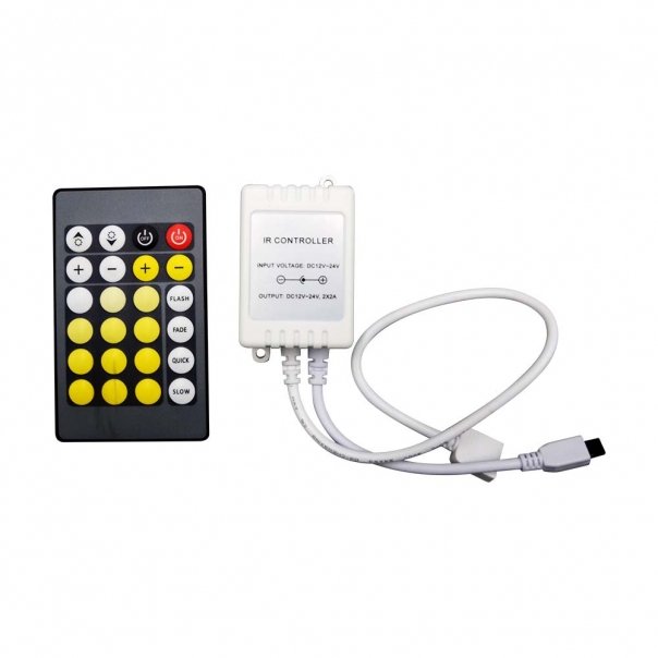 Sterownik do paska / 3w1 / Ściemnianie / Sterowanie: Pilot IR - 2901 - V-TAC