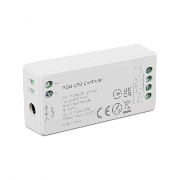 Sterownik WiFi do paska LED RGB / Zasilanie: 12V-24V - 2912 - V-TAC