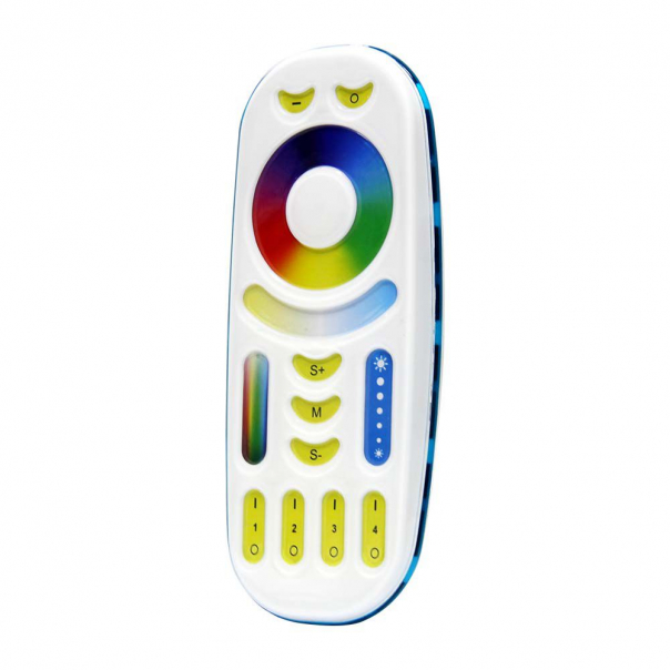 Pilot WiFi  RGB+CCT do sterowników SKU 2912, 2913 / 4 strefowy / Obudowa: Biała - 2922 - V-TAC