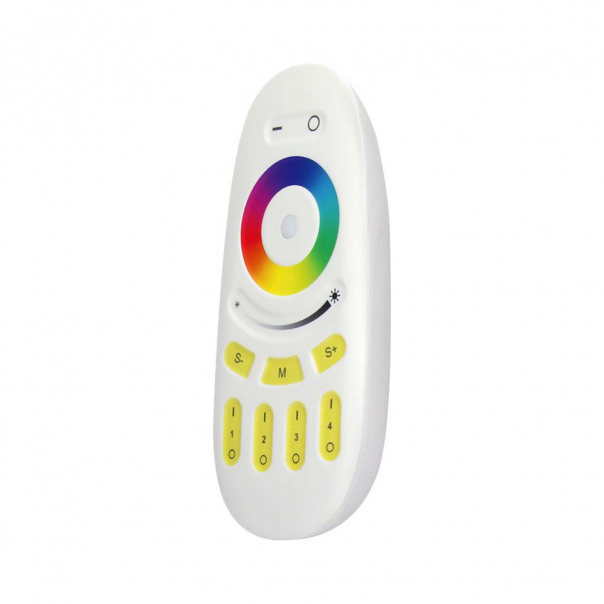 Pilot WiFi  RGB+W do sterowników SKU 2912, 2913 / 4 strefowy / Obudowa: Biała - 2923 - V-TAC