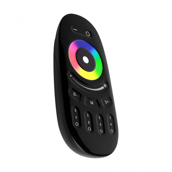 Pilot WiFi  RGB+W do sterowników SKU 2912, 2913 / 4 strefowy / Obudowa: Czarna - 2924 - V-TAC
