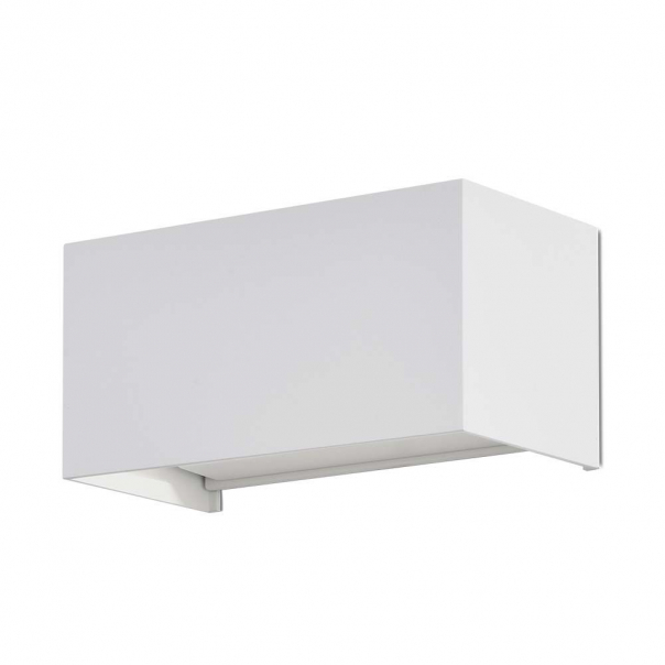 24W Lampa ścienna LED / Barwa:4000K / Obudowa: Biała / Kwadratowa - 2976 - V-TAC