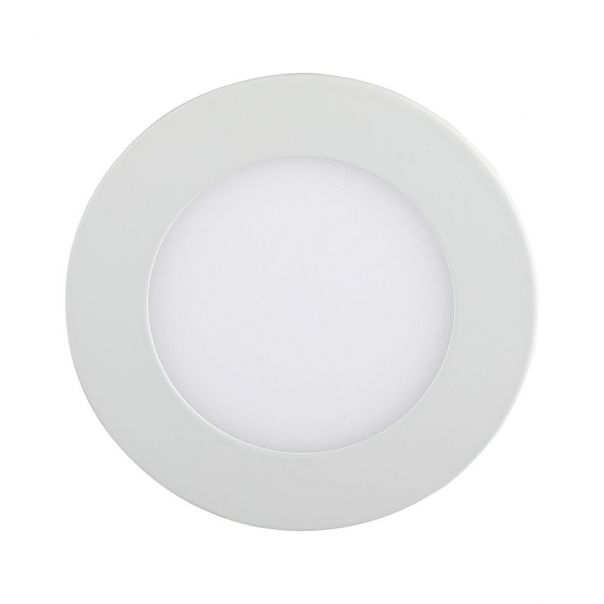 8W Panel LED / Barwa: 3000K / Kształt: Okrągły              - 4823 - V-TAC