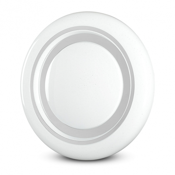  30W/60W/30W Dekoracyjny plafon LED / Barwa: 3w1 / Ściemniany / Klosz z efektem gwiazdki - 76011 - V-TAC
