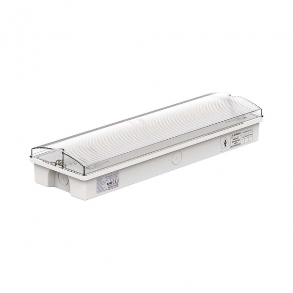 3W Oprawa Awaryjna LED przycisk TEST / Barwa:6400K - 7687 - V-TAC