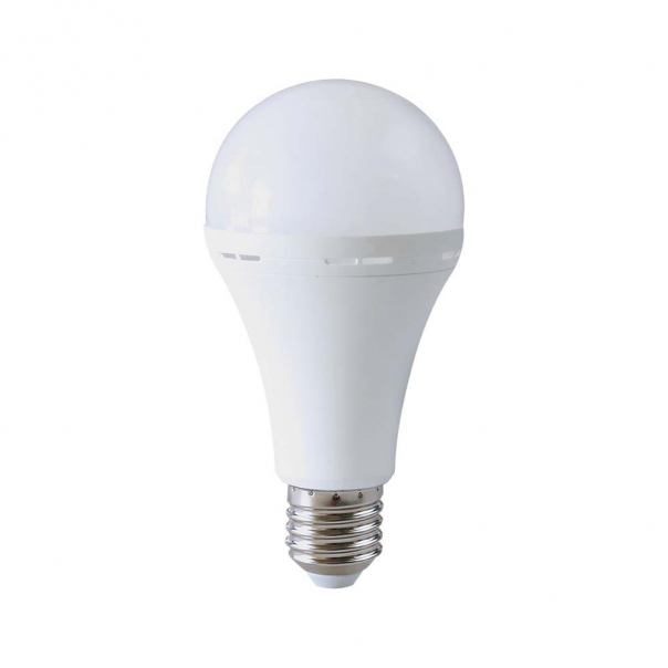 15W A90 Żarówka LED z zasilaniem awaryjnym / Czas pracy na baterii: 3 godziny / Barwa: 4000K / Trzonek: E27     - 7795 - V-TAC