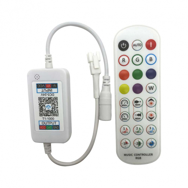 Sterownik do MAGIC NEON FLEX VT-561 / RGB / Sterowanie: Pilot - 7805 - V-TAC