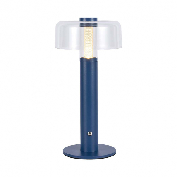 Lampka nocna LED zasilana bateryjnie / Wysokość:30cm / Bateria 1800mAh / Ściemnianie przez dotyk / Barwa:3000k / Obudowa: Fioletowa - 7942 - V-TAC