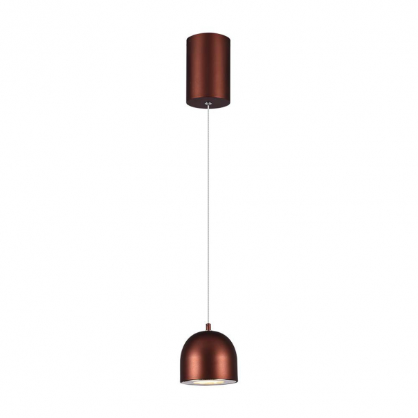 Lampa Wisząca LED / Włącznik dotykowy /  Barwa: 3000K / Obudowa:  Brązowa         - 7997 - V-TAC