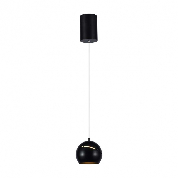 Lampa Wisząca LED /  Barwa: 3000K / Obudowa:  Czarna            - 7998 - V-TAC