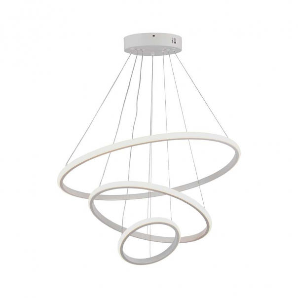 Dekoracyjna Lampa Wisząca LED /  Barwa: 3000K / Obudowa:  Biała           - 8018 - V-TAC