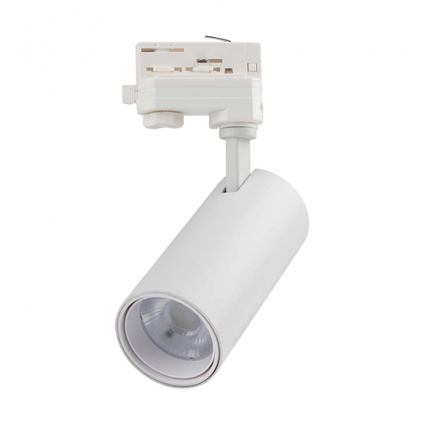 30W COB Lampa LED na szynoprzewód / Barwa: 3w1 / Obudowa: Biała           - 8142 - V-TAC