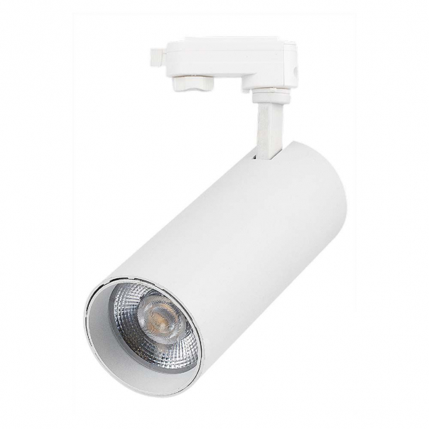 50W COB Lampa LED na szynoprzewód / Barwa: 3w1 / Obudowa: Biała           - 8843 - V-TAC