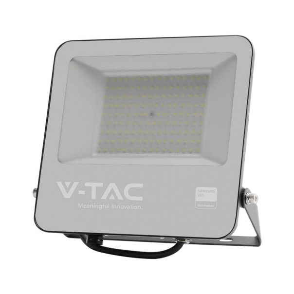 100W Naświetlacz LED SMD / Chip SAMSUNG / Barwa:4000K / Obudowa: Czarna / Skuteczność 115lm/W - 8846 - V-TAC