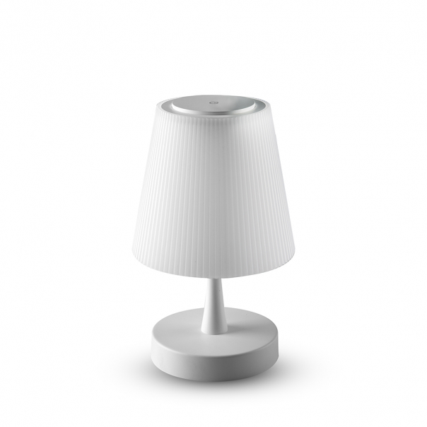  5W Lampka nocna LED / Ściemnianie przez dotyk / Barwa: 3w1 / Obudowa: Metal + Biały - 8930 - V-TAC