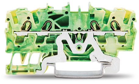 ZŁĄCZKA 4-PRZEWODOWA 2,5 MM2 ŻÓŁTO-ZIELONA TOPJOBS - 2002-1407 - WAGO