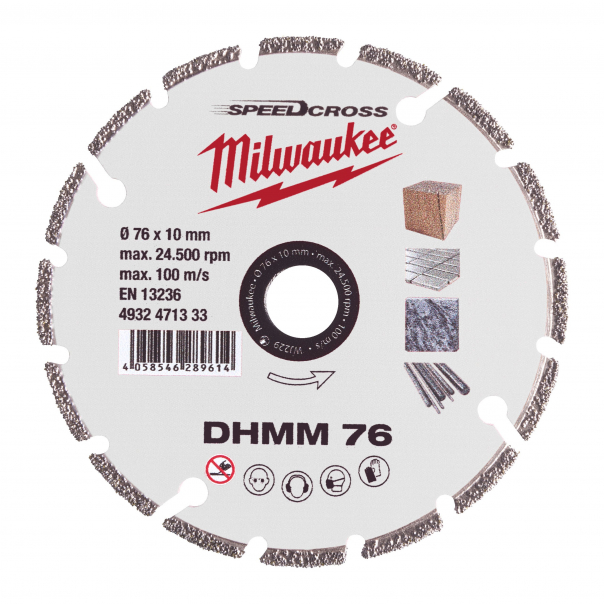 Tarcza diamentowa DHMM 76 mm - 4932471333 - MILWAUKEE