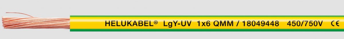 LgY-UV 1x25 QMM 450/750 V - 18049451 - KP HELUKABEL