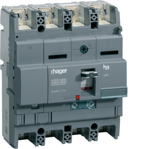 WYŁĄCZNIK MOCY X250 4-POLOWY 250A TM - HNB251H - HAGER