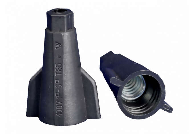 ZŁĄCZKA SKRĘTNA UNIWERSALNA 1MM2 DO 6MM2 CZARNA ZSE1-1.0/6.0 - 43814207 - SIMET