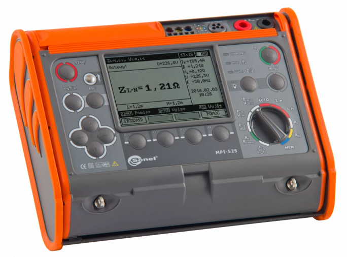 WIELOFUNKCYJNY MIERNIK PARAMETRÓW INSTALACJI ELEKTRYCZNEJ SONEL MPI-525 30-LECIE SONEL - WMPLMPI52530 - SONEL